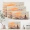 Designart - Panorama of Venice Laguna At Sunset - Nautical & Coastal Canvas Wall Art Print